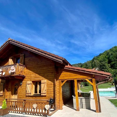 Gite Chalet Avec Bain Nordique Et Piscine 11 Pers Hautes Vosges Plainfaing Exterior foto